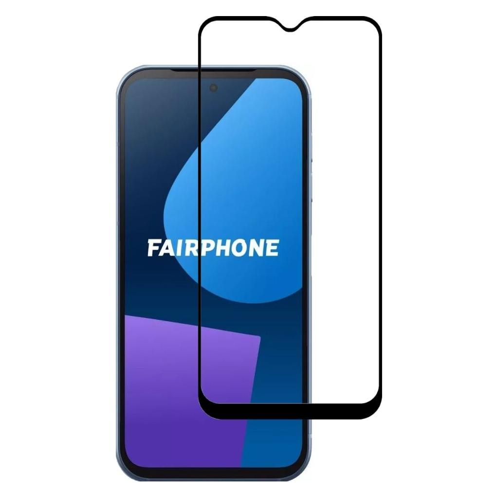 Screenguard Fairphone 5 Full Screen Panzerglas Schutzfolie 2.5D 9H (Fairphone 5) (00032861)