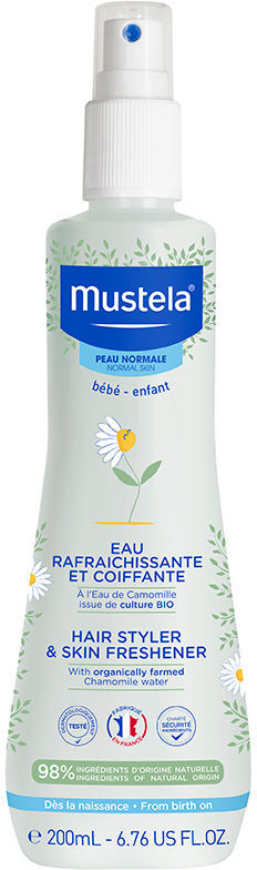 Mustela Eau coiffante rafraîchissante BÉBÉ-ENFANT 200 ml