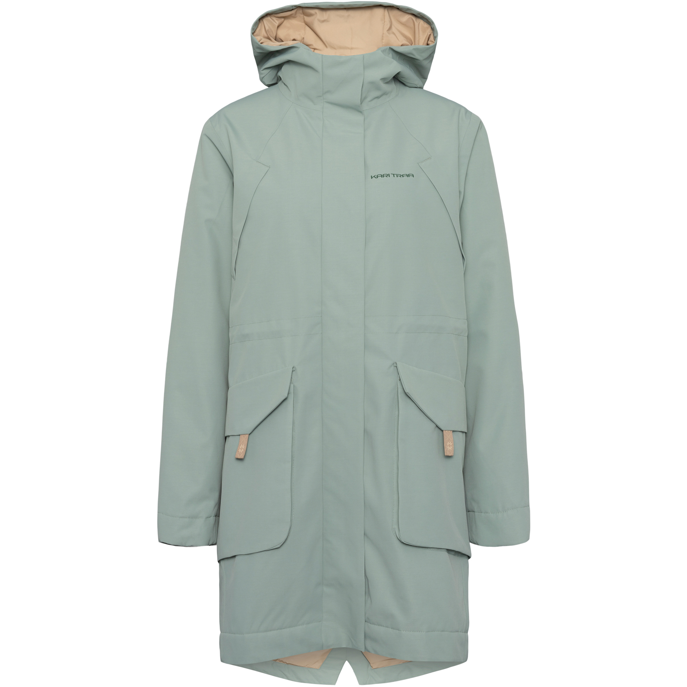 Kari Traa Mona Parka Damen Winterjacke gruen Größe S Lifestyle Wasserabweisend Wasserabweisend