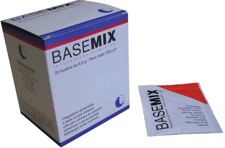 BIOGROUP SpA SOCIETA' BENEFIT BASEMIX 20 BUSTE 6,5G