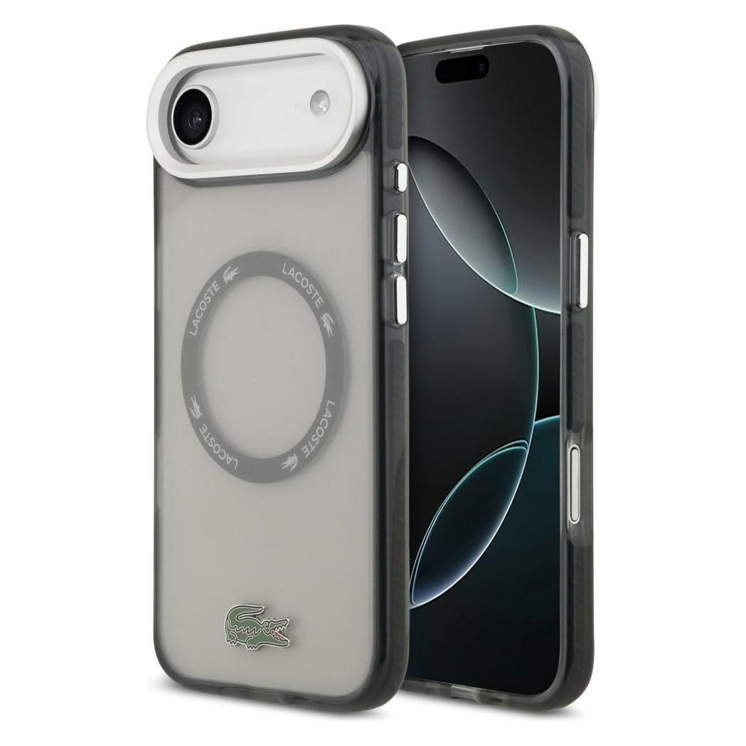 Lacoste Etui Shockproof Transparent Frosted MagSafe do iPhone Air szary (Apple iPhone Air) (64805244)