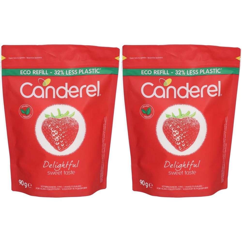 Canderel Streusüße 2x 2x90 g Pulver