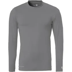 uhlsport Distinction langarm Funktionsshirt steingrau XL