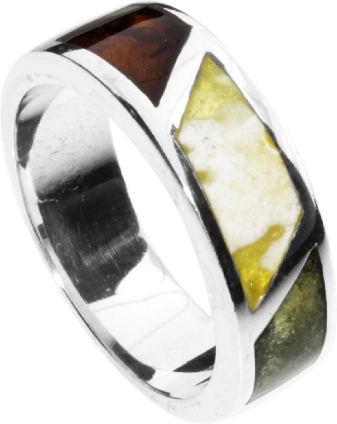 Fingerring OSTSEE-SCHMUCK "Ostsee-Schmuck Ring Byrte Ring Byrte" Gr. 58, silber (weiß, neutral), Fingerringe, Damen, 58 (18,5), Silber 925 (Sterlingsilber), Fingerring