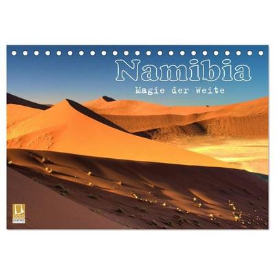 Namibia - Magie der Weite (Tischkalender 2026 DIN A5 quer), CALVENDO Monatskalender