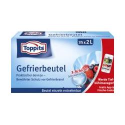 Toppits Gefrierbeutel 2l 35St. (35x) (TOPPITS)