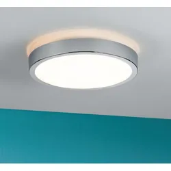 Spritzwasser geschützte LED-Deckenleuchte chromfarben rund Ø30cm Paulmann 70882