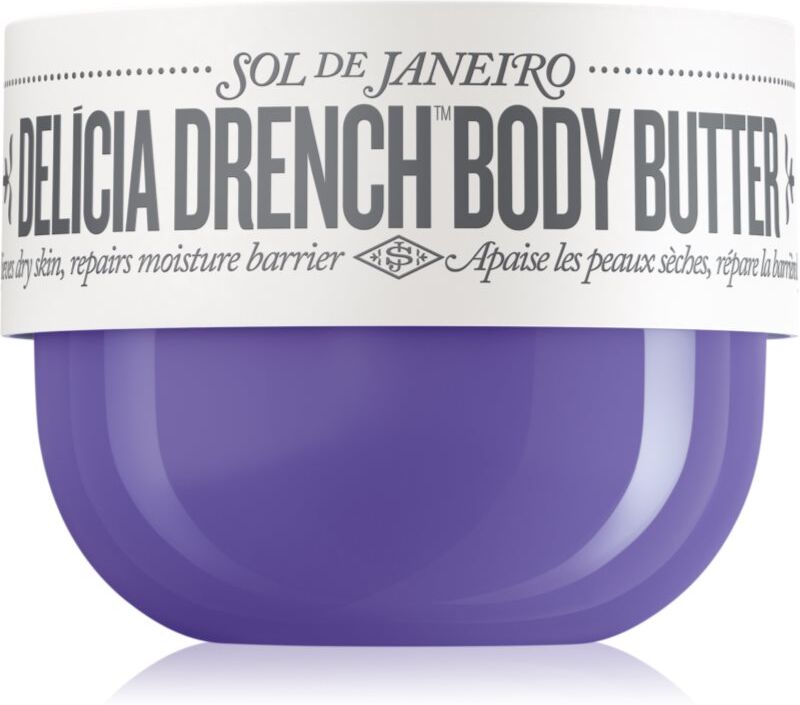Sol de Janeiro Delicia Drench Tiefreinigende Feuchtigkeit spendende Körperbutter für trockene Haut 240 ml