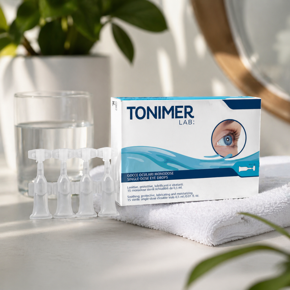 Tonimer Single-Dose Eye Drops Soothing and Protective 15x0,5mL