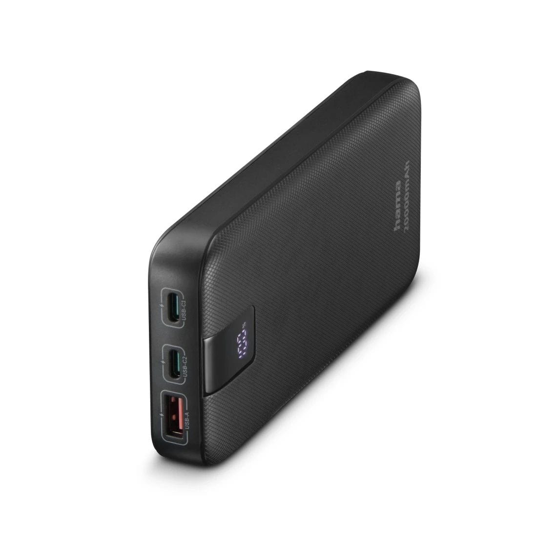 Hama 20000 mAh Powerbank USB Typ-C 201719 Power Pack PD20 (Anthrazit) 00201719