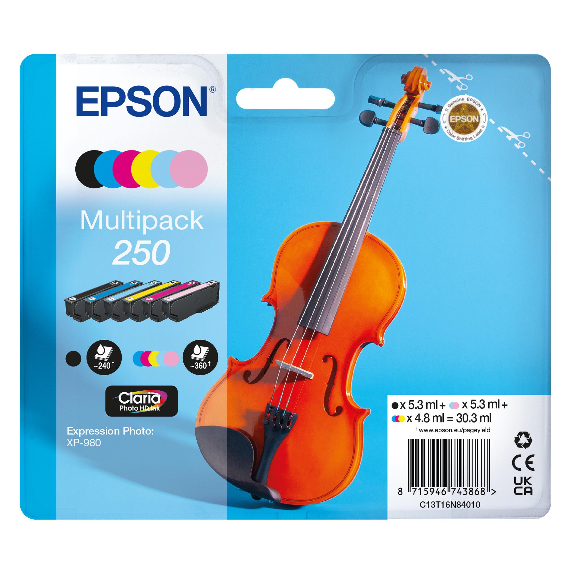 Epson Tinte Multip. 1x5.3ml/5x4.8ml (C13T16N84010)