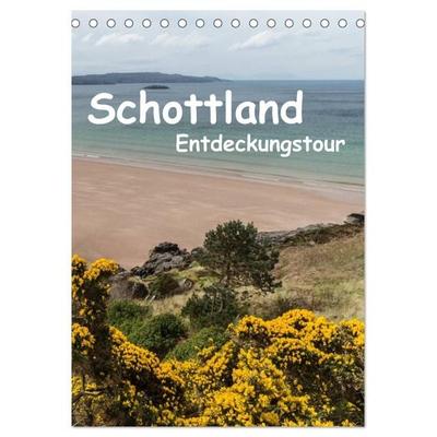 Schottland Entdeckungstour (Tischkalender 2027 DIN A5 hoch), CALVENDO Monatskalender