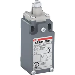 ABB LS32M12B11 Standard-Positionsschalter Metall-Gehäuse IP66 Stahl-Rollendruckbolzen (verzinkt) D=11 1SBV011912R1211