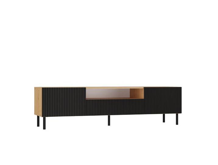 TOPESHOP Lowboard TV-Lowboard TV-Schrank mit Stauraum, Grifflos Hochwertig