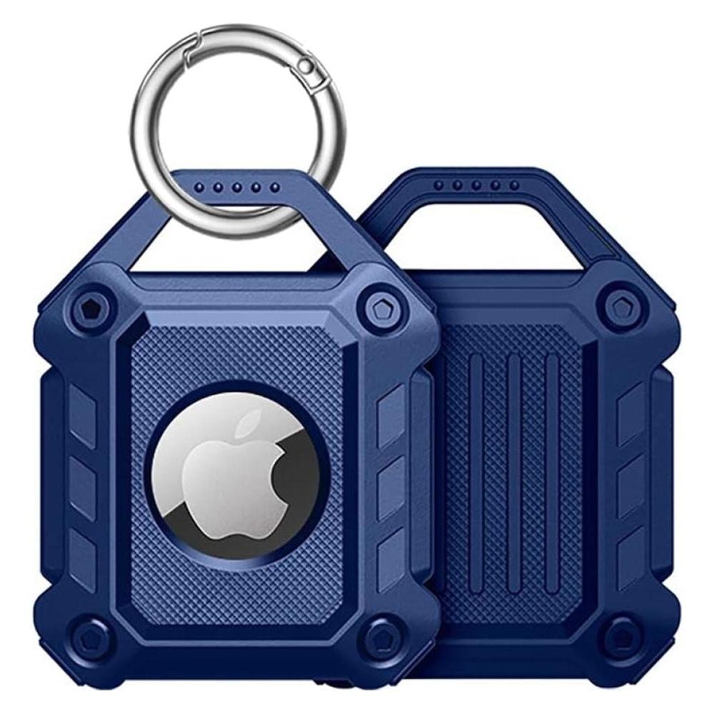 Screenguard Apple Airtag Rugged Armor Case mit Karabiner (00032585)