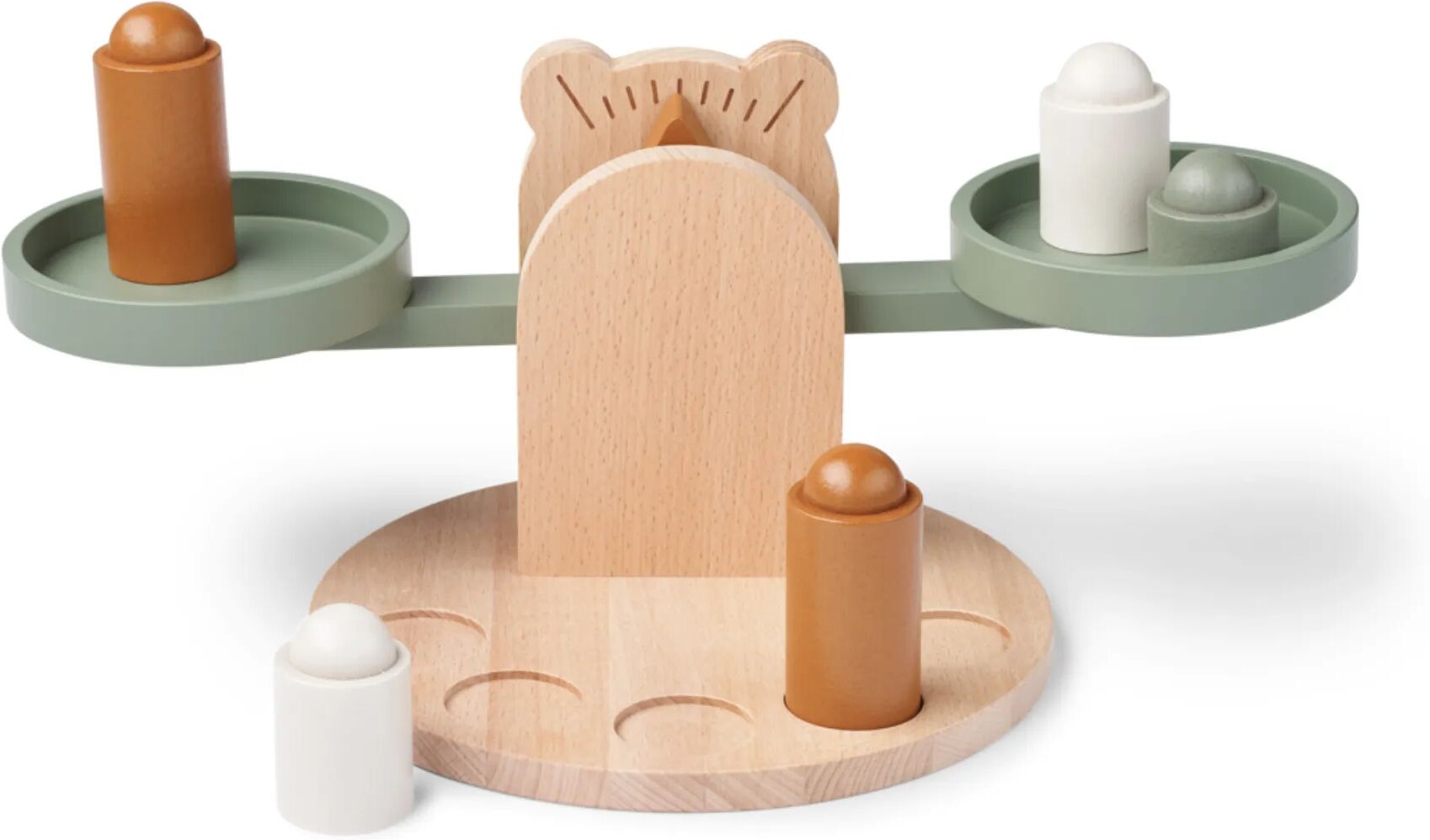 Liewood Balance en bois Ronni Faune green mix taille unique