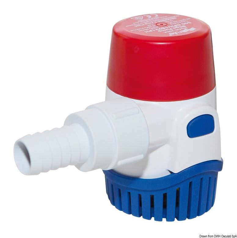 Osculati Rule New Generation automatische dompelpomp, 1100 liter per uur, 12V, 16.483.12