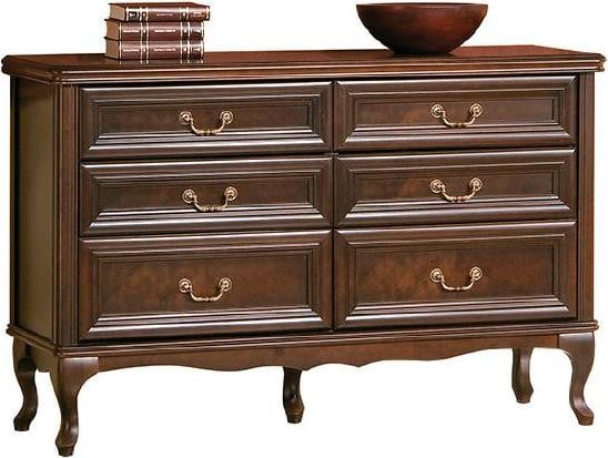 Klassieke houten commode in antieke stijl met sideboard design