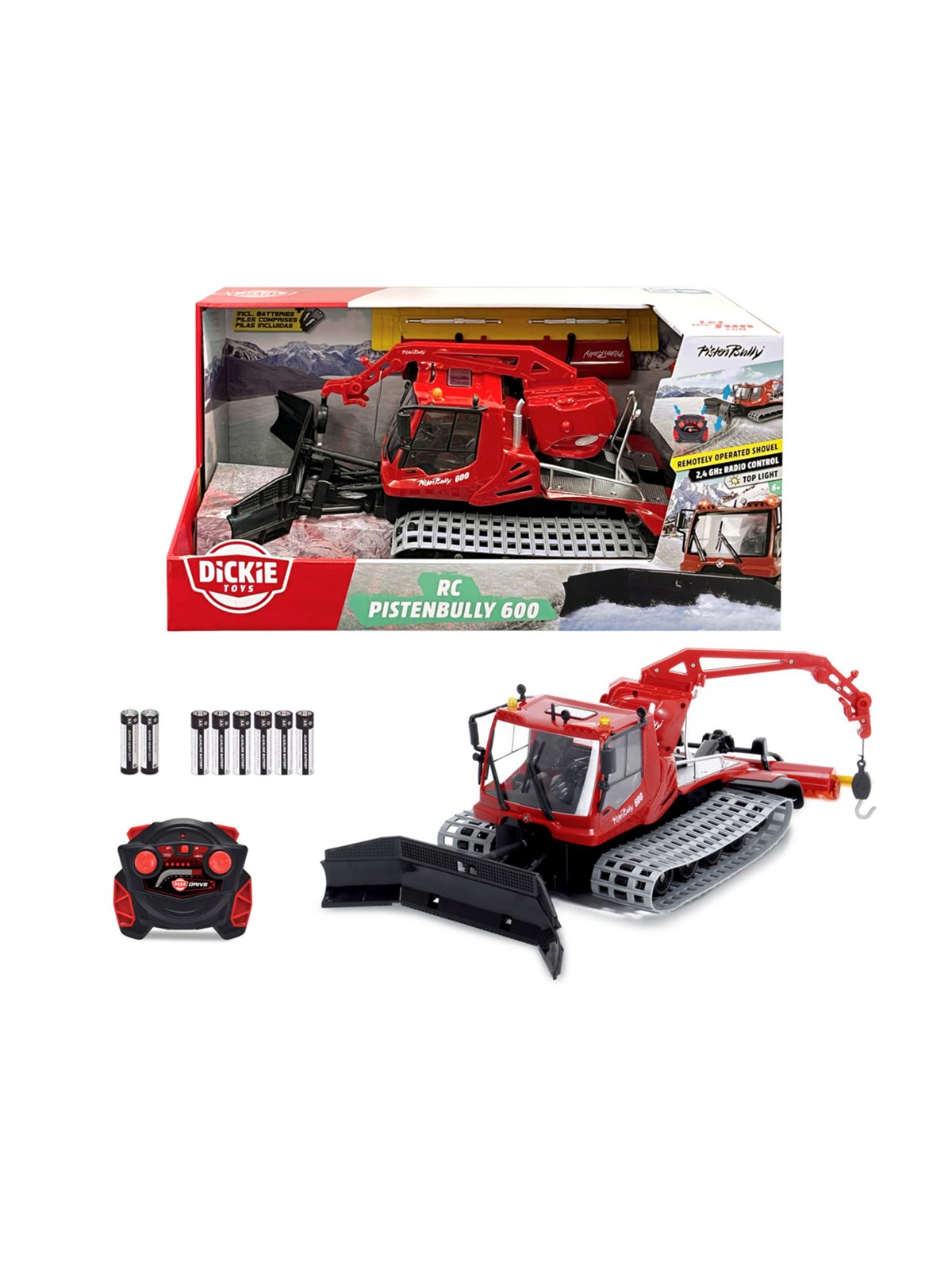 Dickie RC Pistenbully 600, RTR