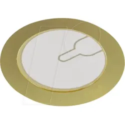 SEC3500553002900 - Piezo-Element, one side no feedback, , 2900 Hz, 30 Vpp, Ø35 mm