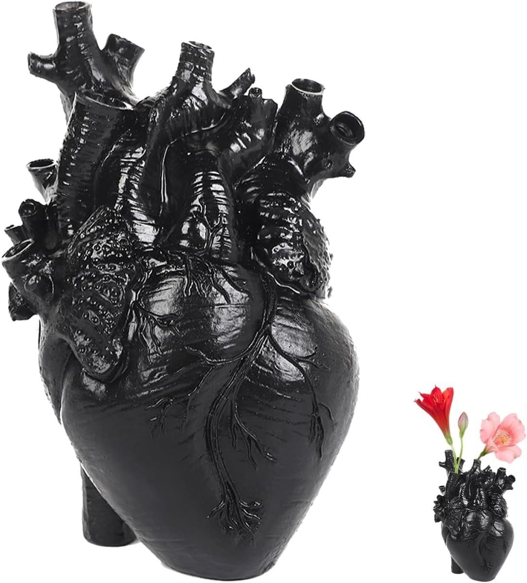 Anatomisch Hart Vaas voor Bloemen en Decoratie