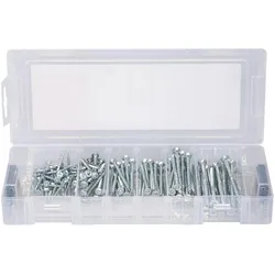 Fischer, Schrauben, MiniFixTainer - PowerFast II (125) (125 Schrauben pro Stück)
