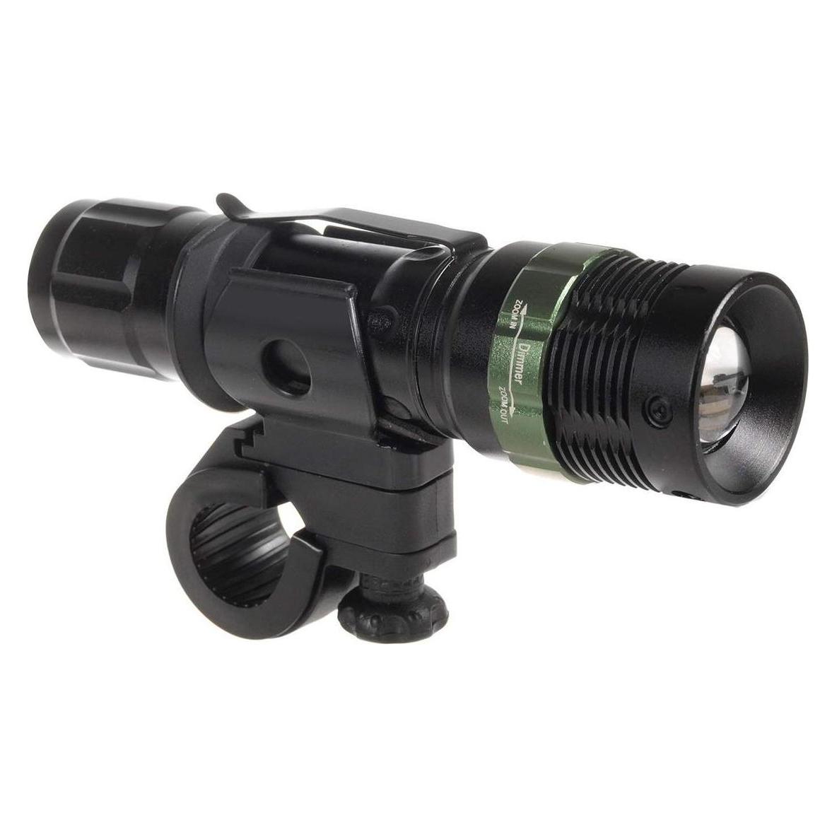 Maclean Latarka rowerowa Cree 200 lumen LED Energy + ładowarka zestaw MCE175 (10 cm, 200 lm) (MCE175)