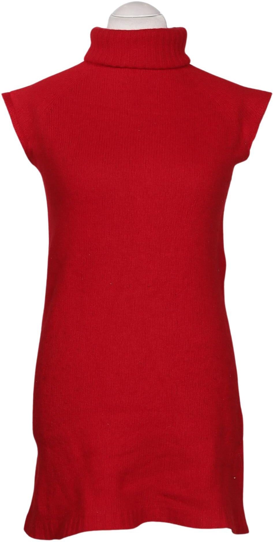 Zara Damen Kleid, Rot, Gr. L, Wolle / Synthetik / Angorawolle - Second Hand