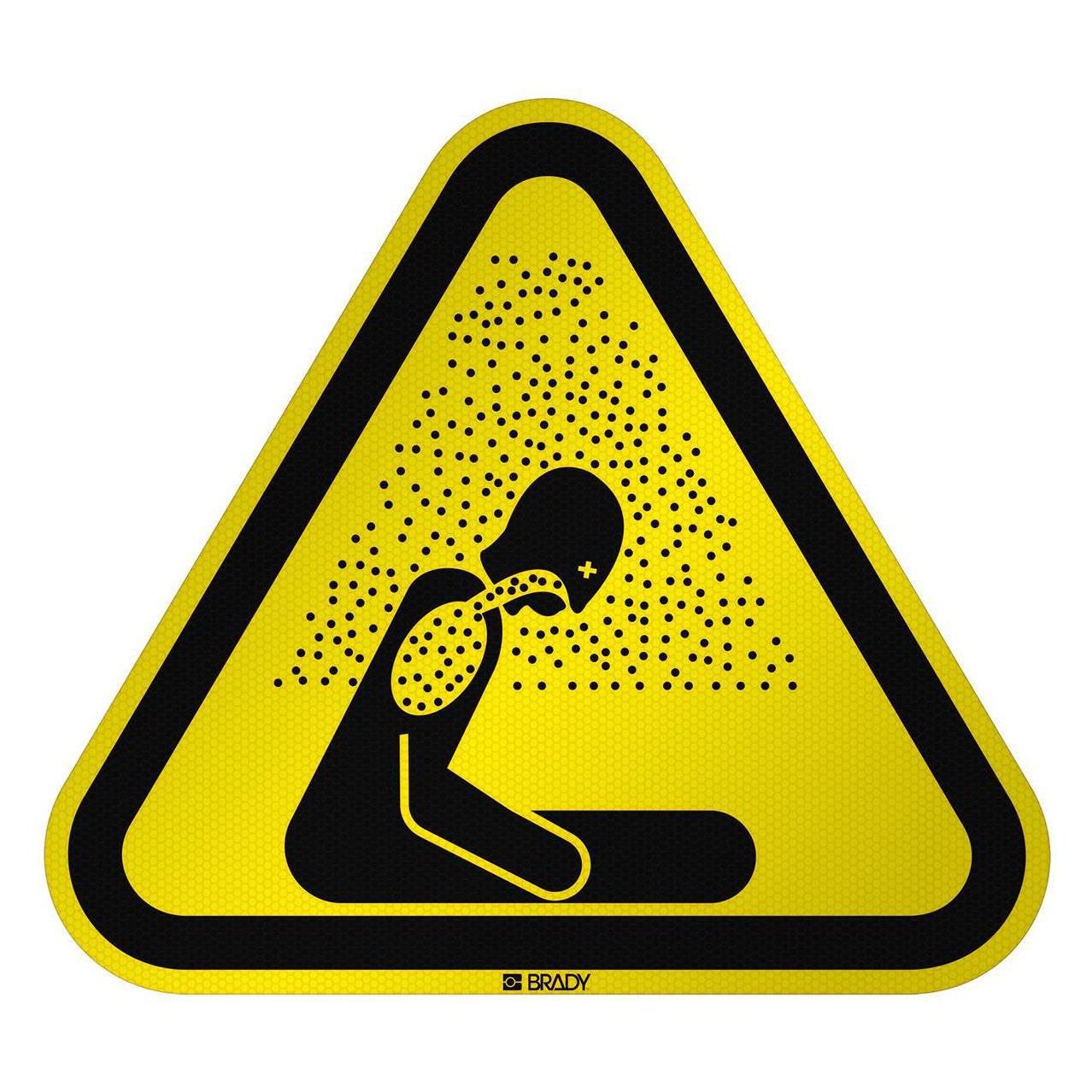 Brady ISO Safety Sign Warning (W/W041/NT/RFL-TRI310-1)