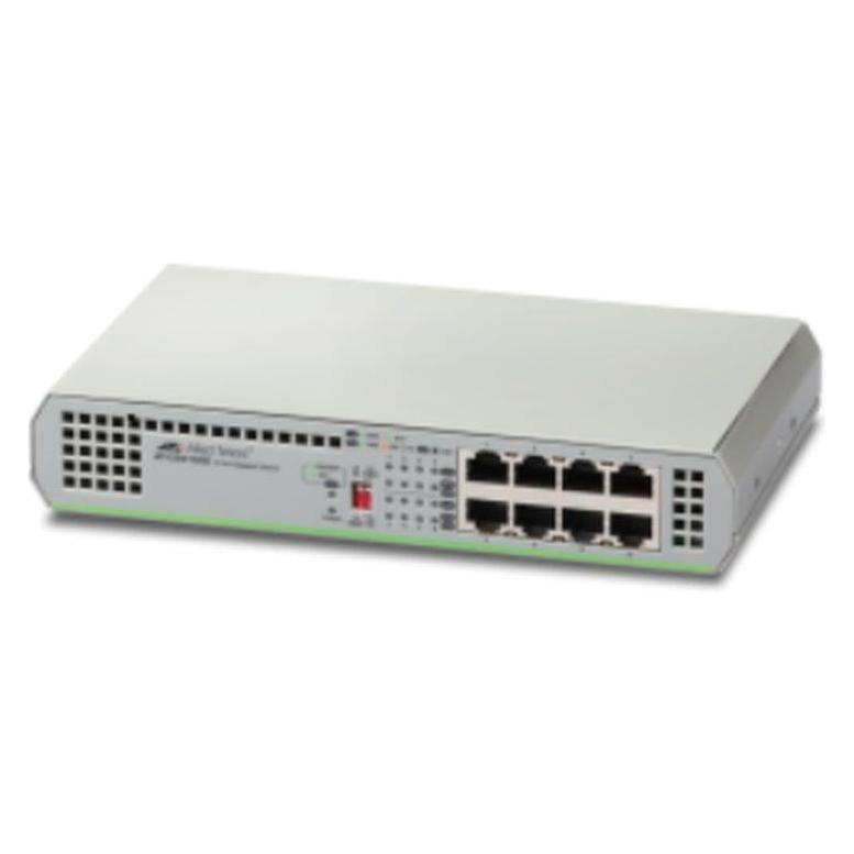 Allied Telesis L2 UM. GE 8P EXT.PSU (8 Ports) (AT-GS910/8E-50)