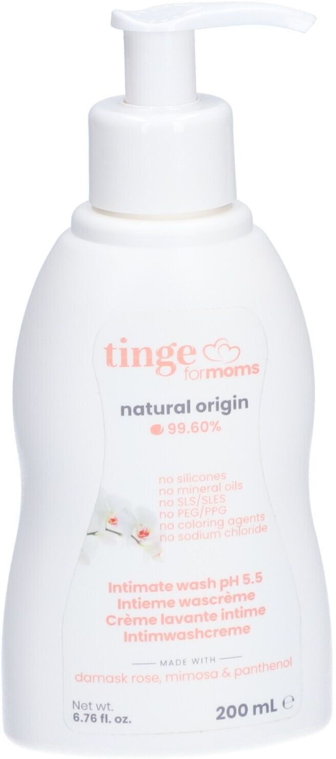 Tinge for Moms Intieme Wascreme 200 ml Creme