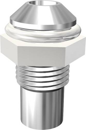 Signal Construct SMQ1069 SMQ1069 LED-Fassung Metall Passend für (LEDs) LED 3mm Schraubbefestigung