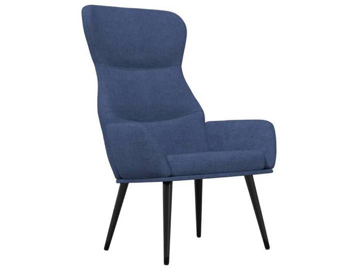 1 PC Chaise Relax - VIDAXL - Fauteuil de Chambre/salon - Bleu Tissu 70x77x94 cm F4806