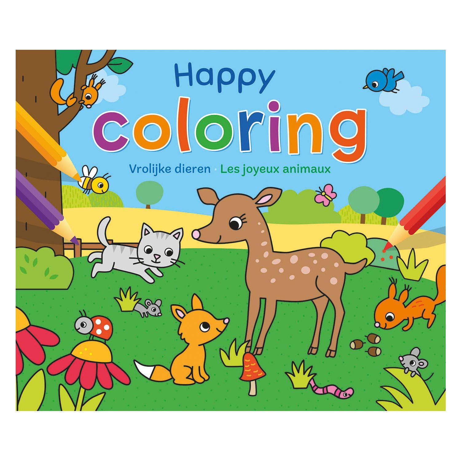 Deltas Fröhliches Ausmalen - glückliche Tiere (49045710)