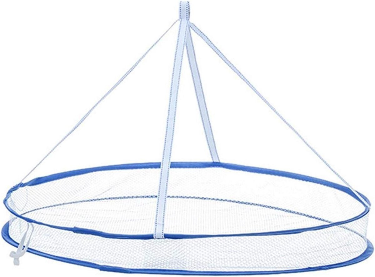 Opvouwbaar Nylon Kleding Droogrek met Waslijn Hanger