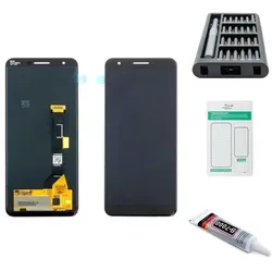 Kaputt.de Pixel 3a Display schwarz - Premium-Set (Display, Google Pixel 3a), Mobilgerät Ersatzteile, Schwarz