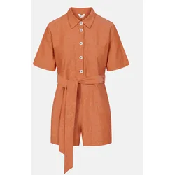 MELA Sanela Damen Jumpsuit Coral Koralle Orange