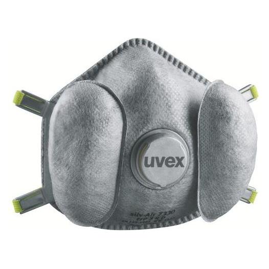 Uvex Formmaske silv-Air e 7330 FFP3 (FFP3, 3x) (8787330)