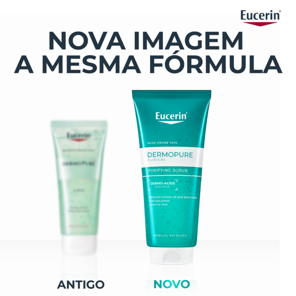 Eucerin Dermopure Clinical Scrub for Oily and Acneic Skin 100mL