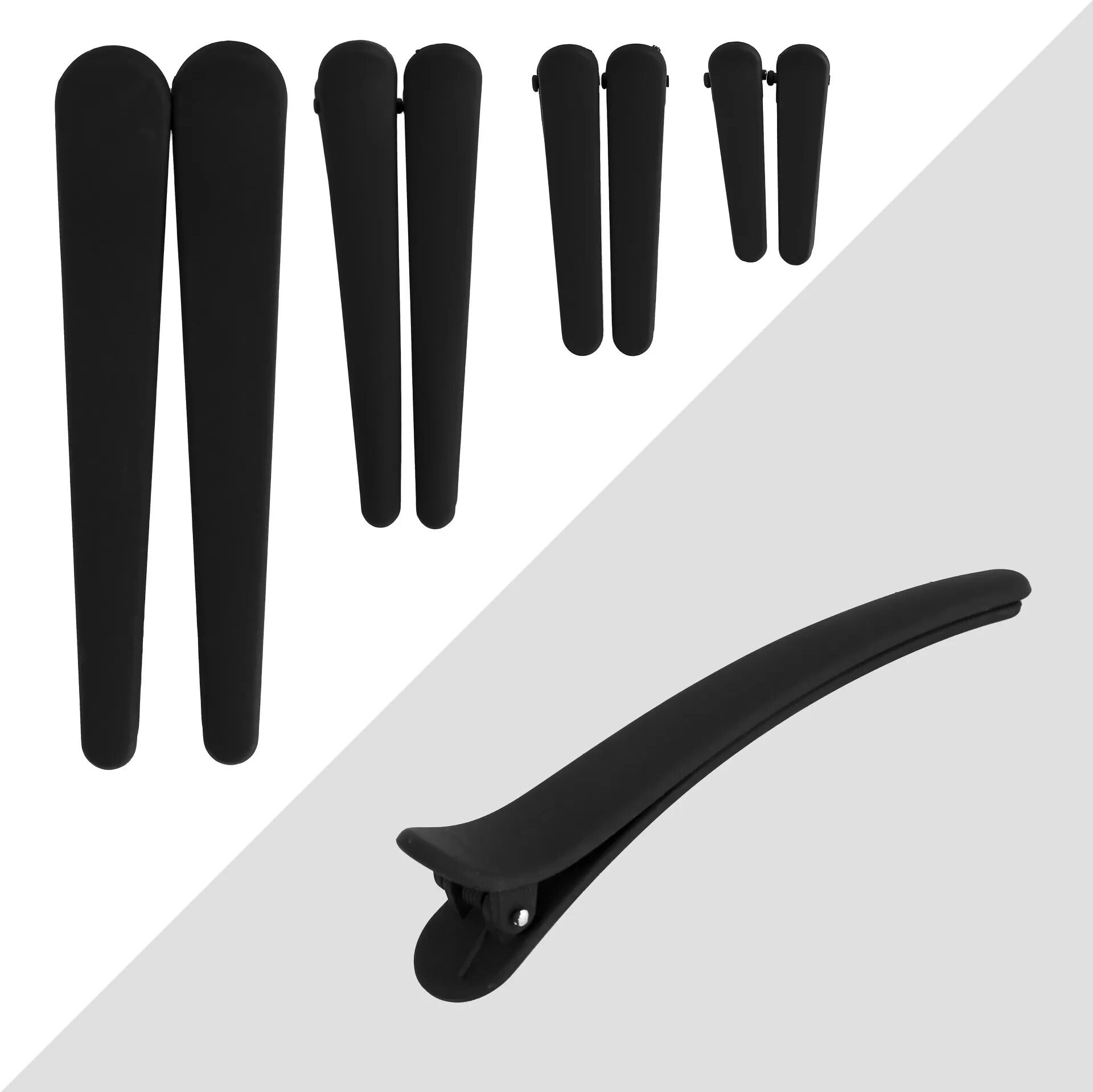 INF Pack de 5 pinces à cheveux professionnelles pour coiffer les cheveux S