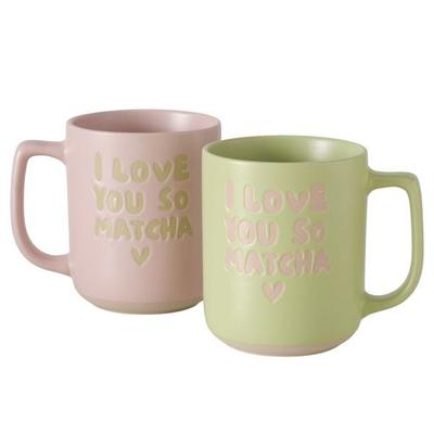 Becher Matcha, sortiert
