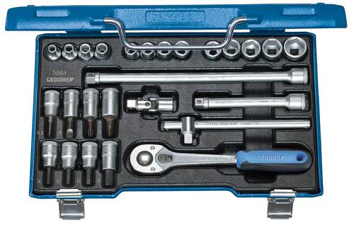 Gedore Steckschlüsselsatz metrisch 3/8" (10 mm) 26teilig 6229740