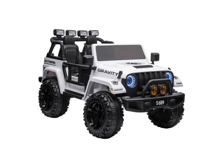 Elektroauto Kinder Off-Roader weiss