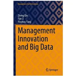Management Innovation and Big Data, Fachbücher von Yan Li, Zheng Qin, Yinzhou Yang