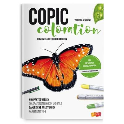 Copic Coloration, Taschenbuch von Inga Semisow, Projekt Vielseitig, 978-3-945310-04-5