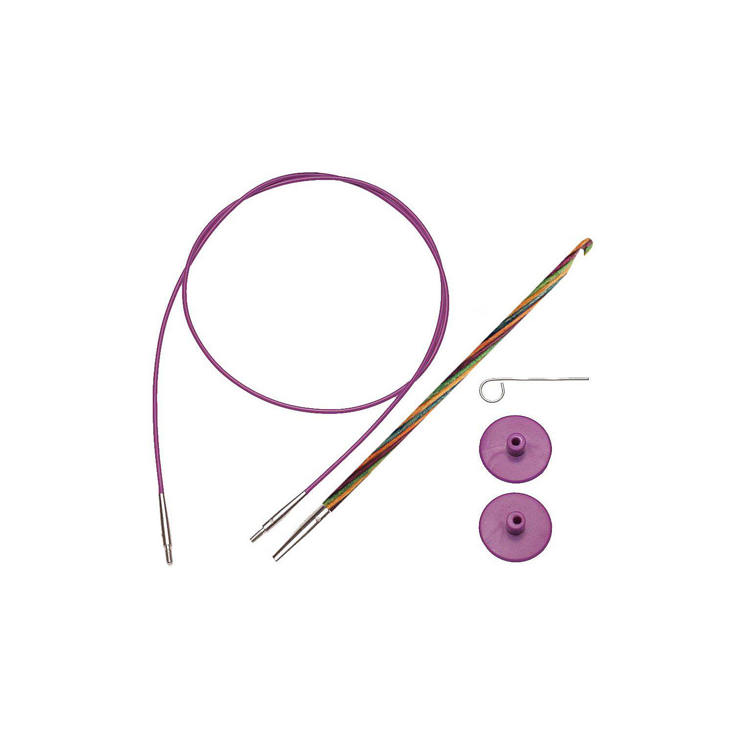 KnitPro Tunesische Häkelnadel "Symfonie 2", 5 mm Ø, im Set