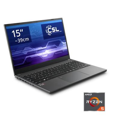 CSL Notebook "R'Evolve C15 5500U / 64GB / 2000GB / Windows 11 Home", silber, 64 GB RAM 2.000 GB SSD, Ryzen 5, Microsoft Windows 11 Home (64 Bit), Notebooks