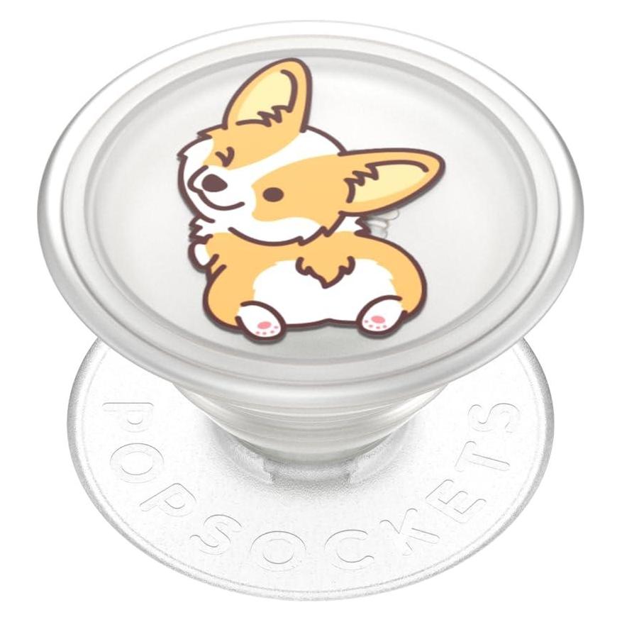 PopSockets PopGrip Premium Plant Cheeky Corgi (806487)