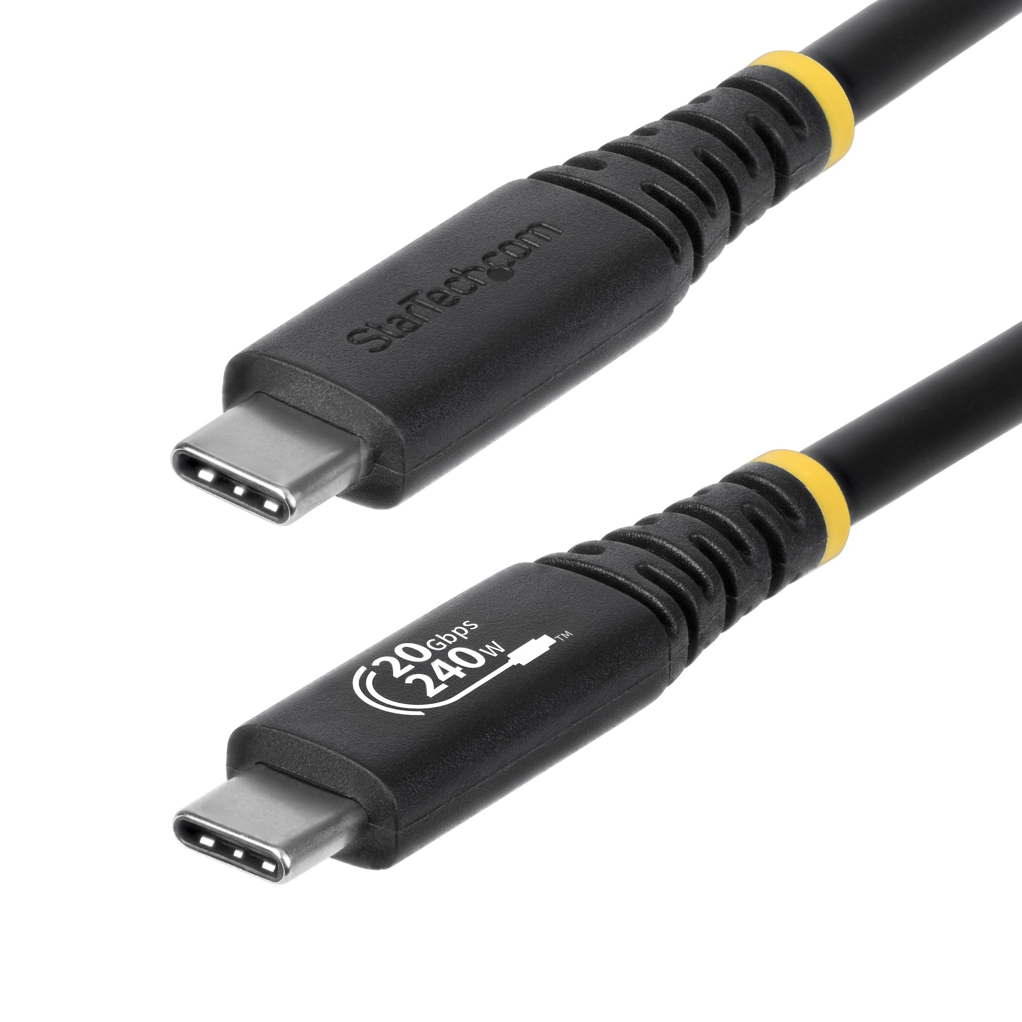 StarTech.com USB-C USB4 Ladekabel 2m 240W PD 4K 120Hz 20Gbps