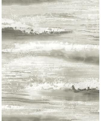 Seabrook Designs Moseley Waves Abstract Unpasted Wallpaper